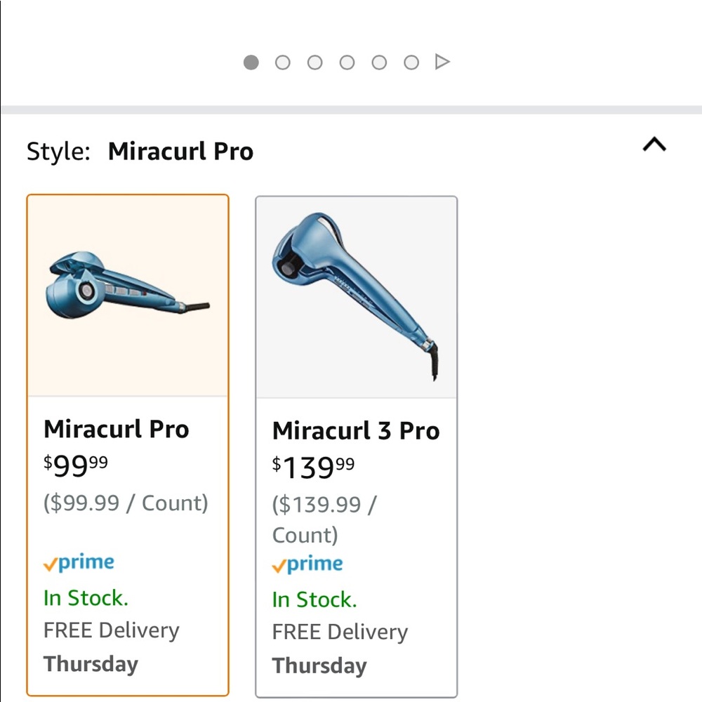 BaBylissPRO Nano Titanium Professional Curl
Machine